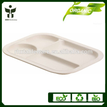 BPA free kids tray eco-friendly dinner plate for kids